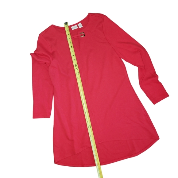 Chico's womens red top - Picture 4 of 6